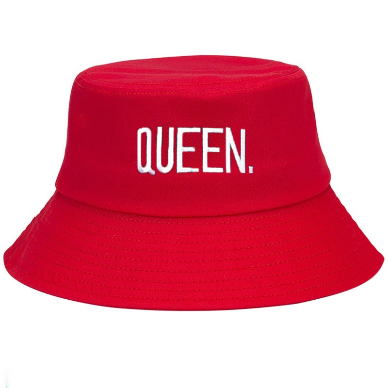 Bucket Hat Embroidered - Customize Queen Embroidered Bucket Hat New