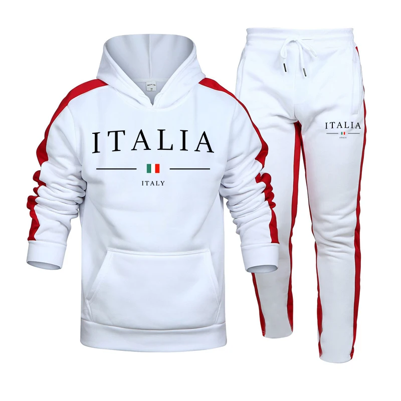 Street Fashion For Man - Men's Tracksuit 2 Pcs Sets Fashion