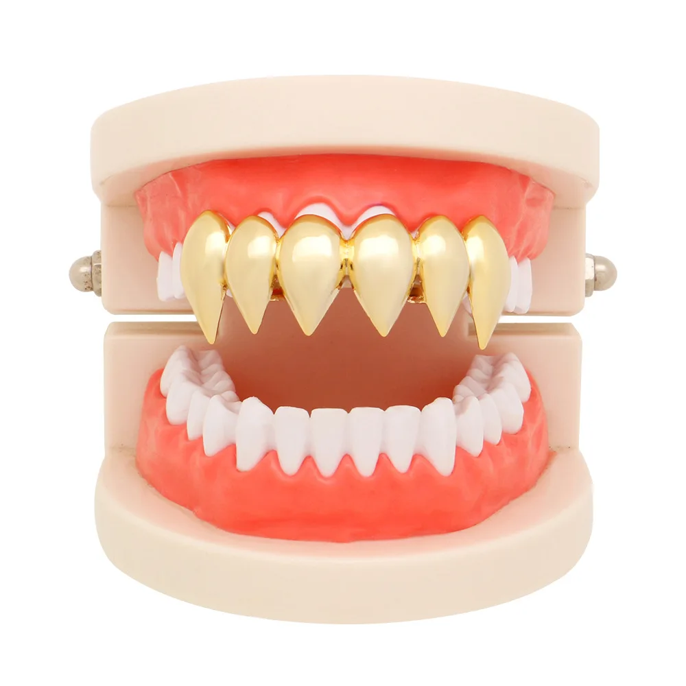Street Fashion Loverboy Hat - Teeth Grillz DJ Rock Vampire Fang