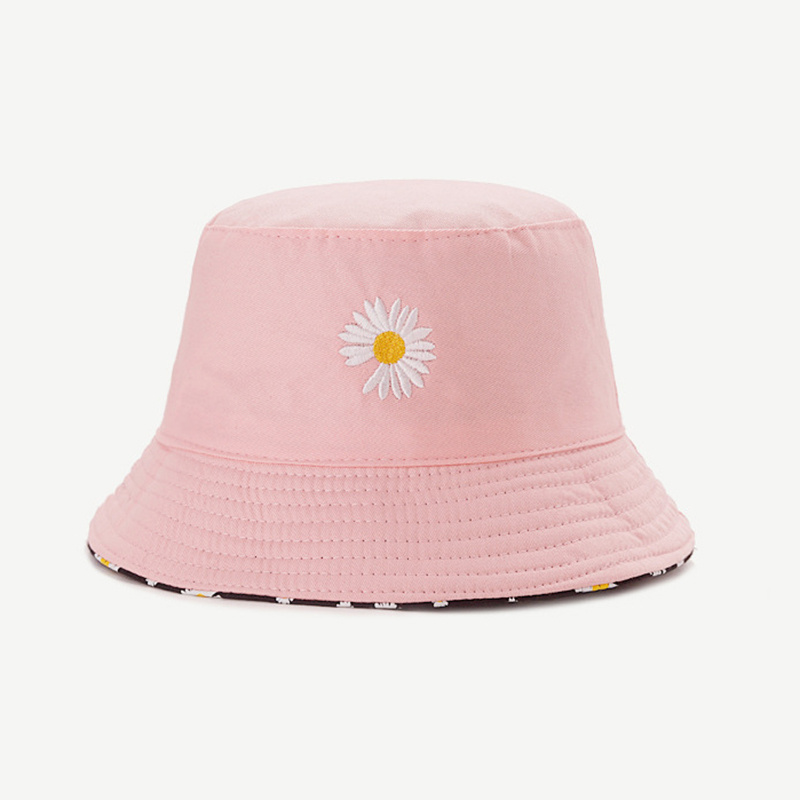 Summer Daisy Double-Sided  Buc - огляд і ціна Bucket Hat Embroidered