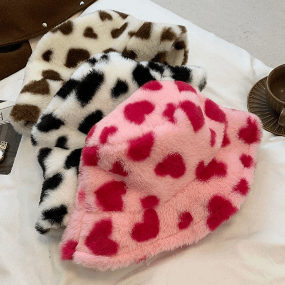 Sweet Faux Fur Fisherman Hat T - огляд і ціна Bucket Hat Embroidered