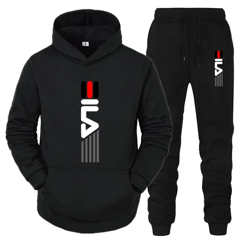 Men's Tracksuit Hooded Sweatsh - огляд і ціна Street Fashion For Man