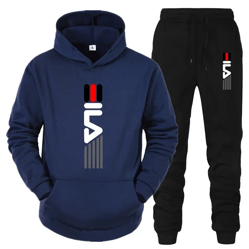 Men's Tracksuit Hooded Sweatsh - огляд і ціна Street Fashion For Man