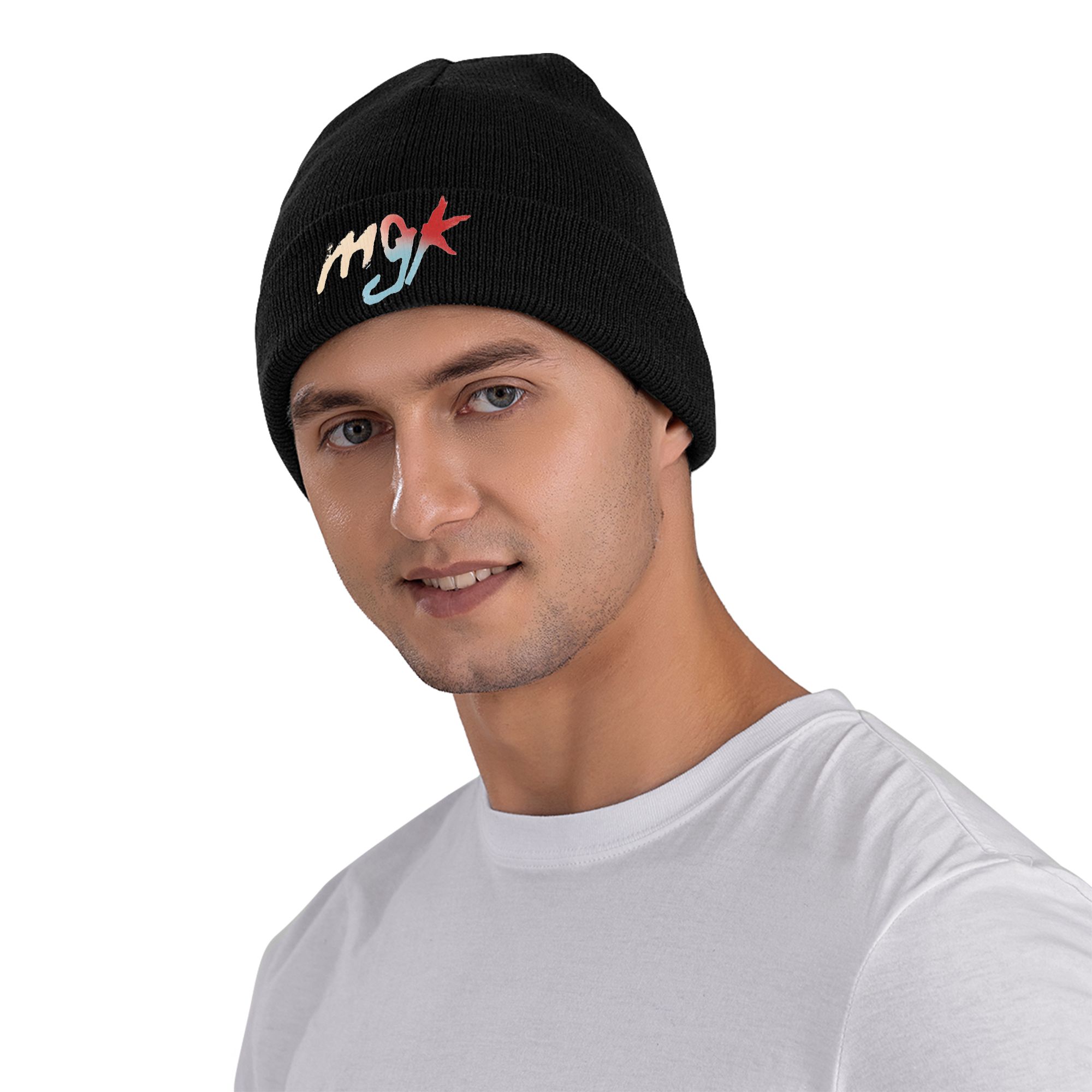 MGK Pop Punk Knitted Caps for  - огляд і ціна Street Fashion Loverboy Hat