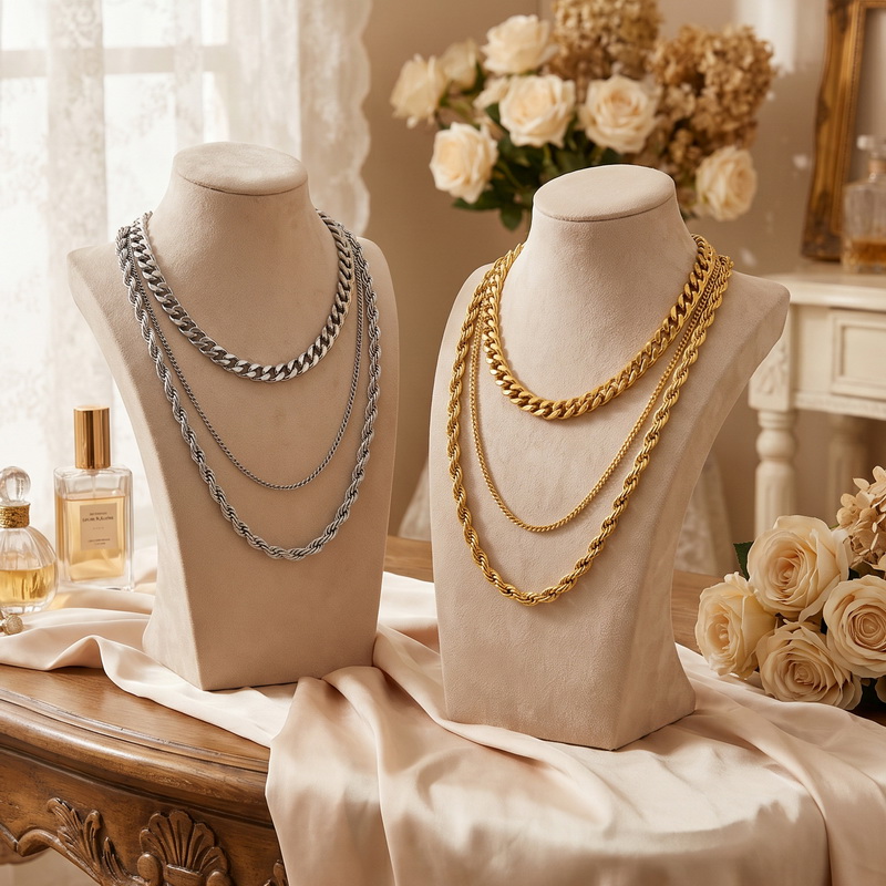 Stainless Steel Chain Cuban Li - огляд і ціна Fashion Street Singapore