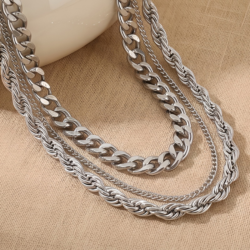 Stainless Steel Chain Cuban Li - огляд і ціна Fashion Street Singapore