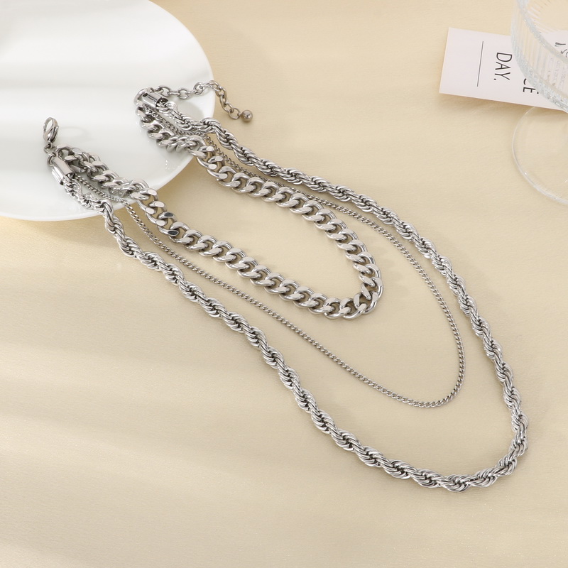 Stainless Steel Chain Cuban Li - огляд і ціна Fashion Street Singapore