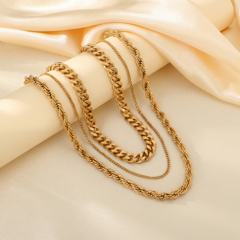 Stainless Steel Chain Cuban Li - огляд і ціна Fashion Street Singapore