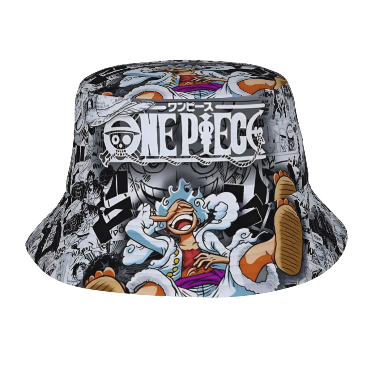 One Piece Monkey D Luffy Gear  - огляд і ціна Bucket Hat Embroidered