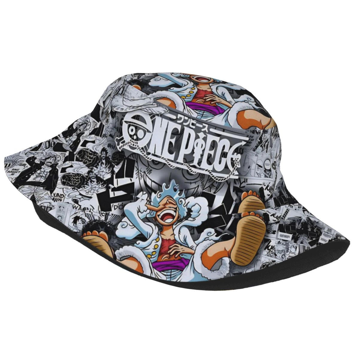 One Piece Monkey D Luffy Gear  - огляд і ціна Bucket Hat Embroidered