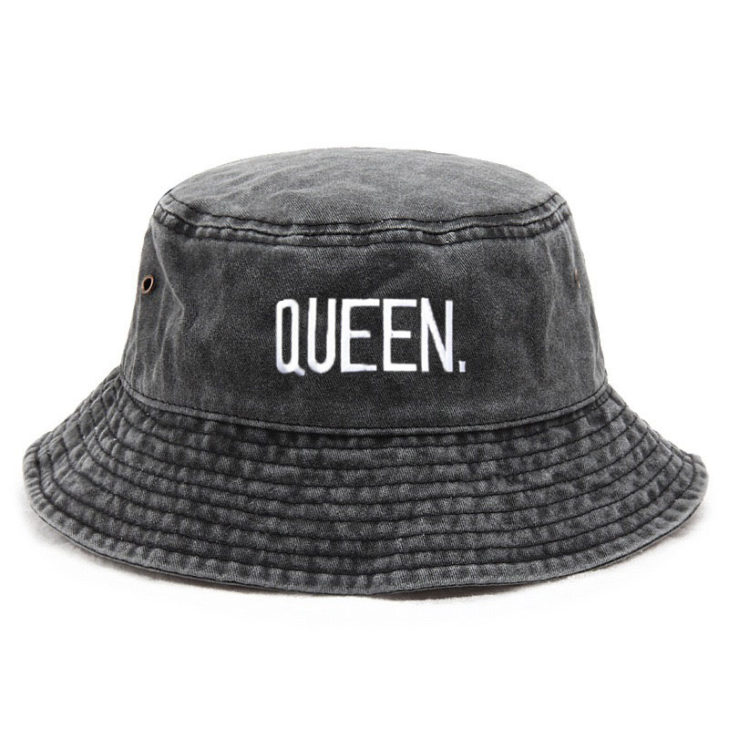 Customize Queen Washed Vintage - огляд і ціна Bucket Hat Embroidered