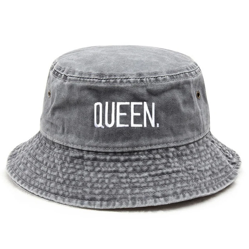 Customize Queen Washed Vintage - огляд і ціна Bucket Hat Embroidered