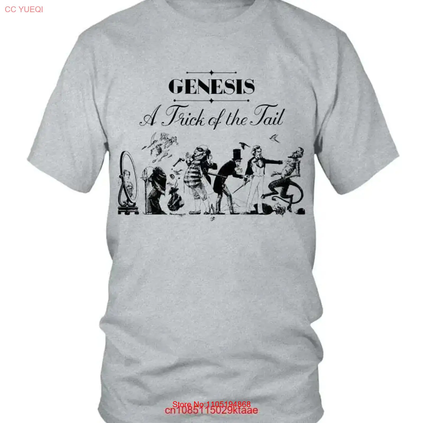 GENESIS BAND T SHIRT vintage W - огляд і ціна Street Fashion Dance