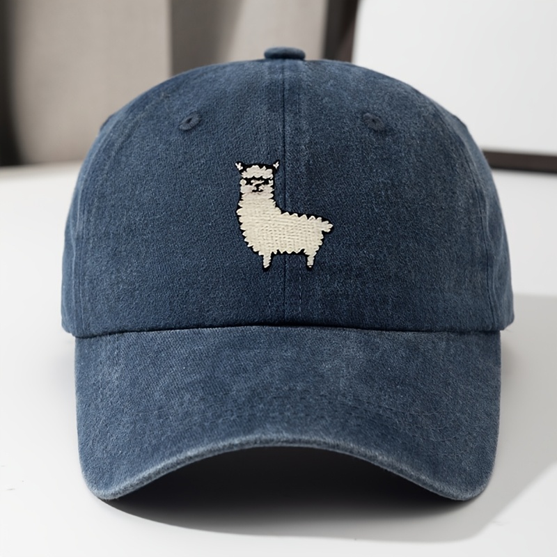 Cute Sheep Pattern Baseball Ha - огляд і ціна Bucket Hat Embroidered