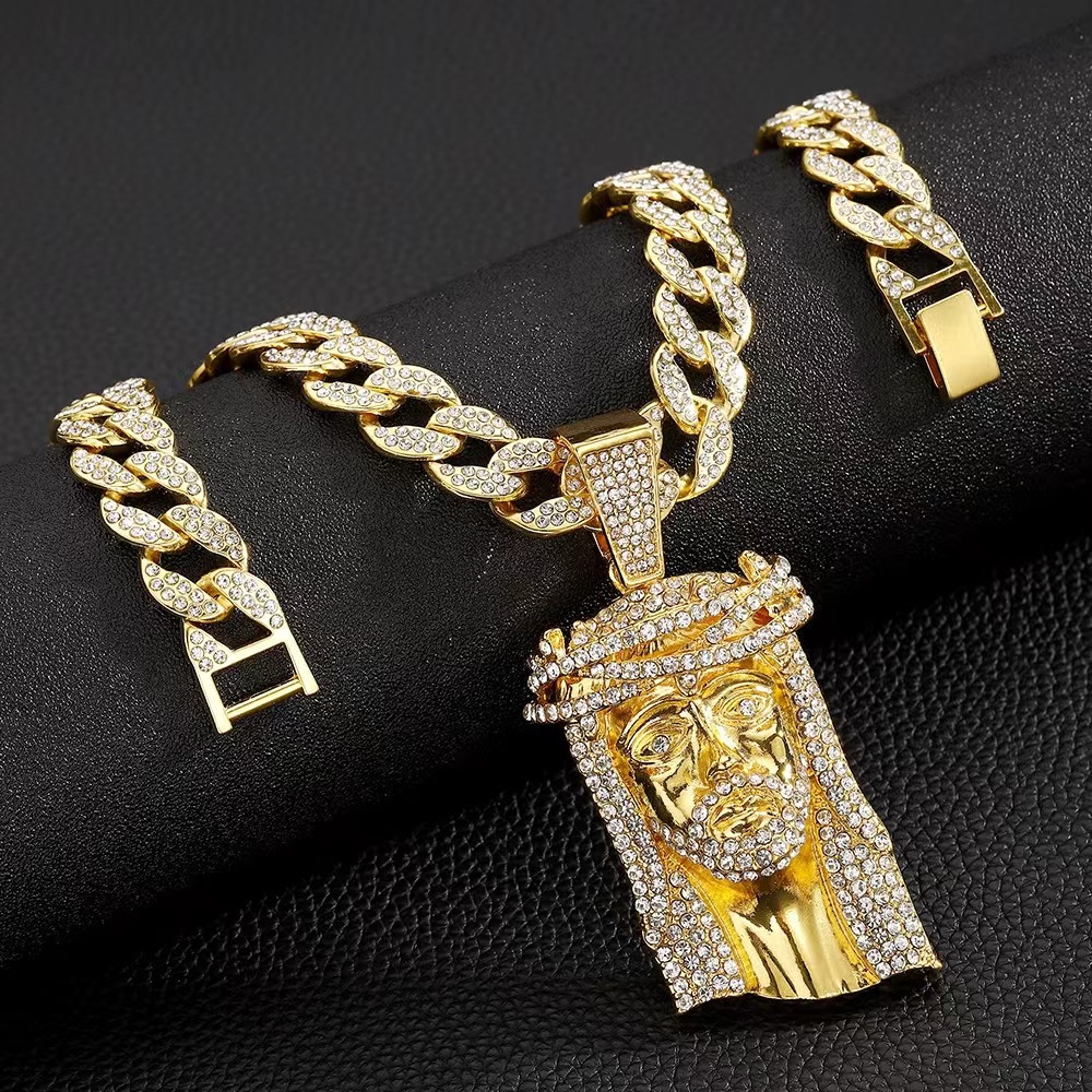 Men Women Hip Hop Pendant Neck - огляд і ціна Fashion Street Singapore