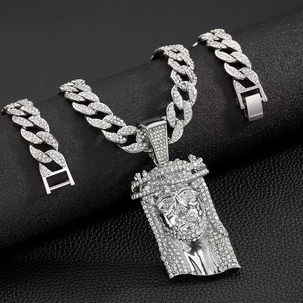 Men Women Hip Hop Pendant Neck - огляд і ціна Fashion Street Singapore