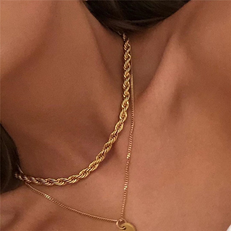 Minimalist Basic Gold Color Tw - огляд і ціна Fashion Street Singapore