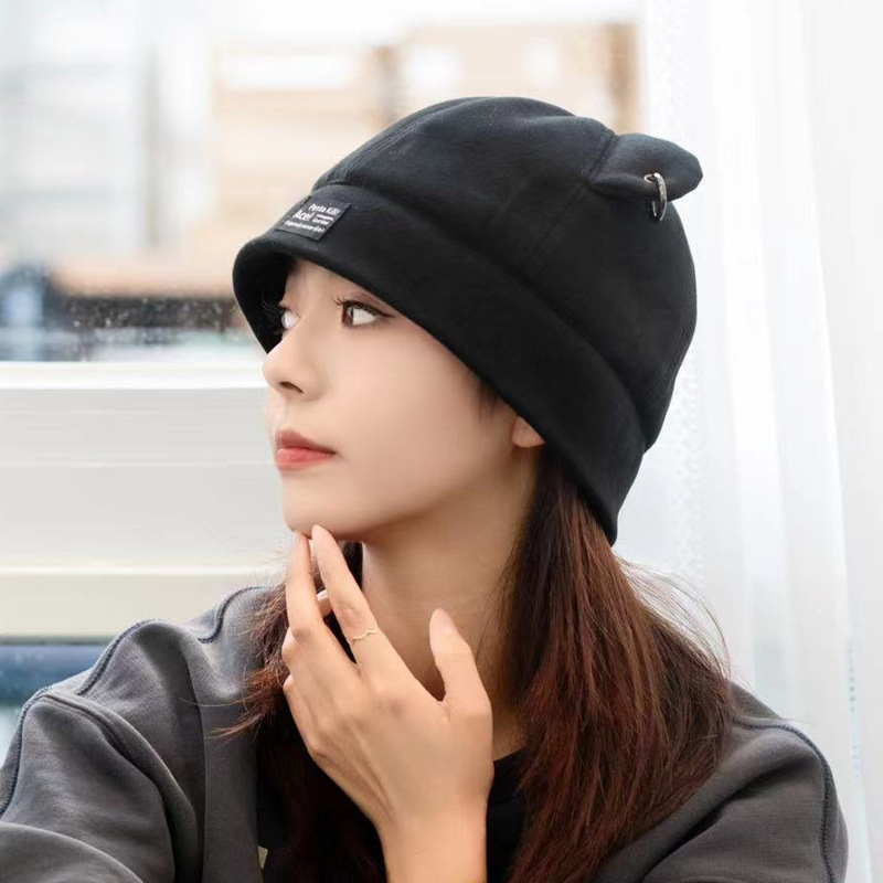 Unisex Cat Ear Cute Dome Caps  - огляд і ціна Bucket Hat Embroidered