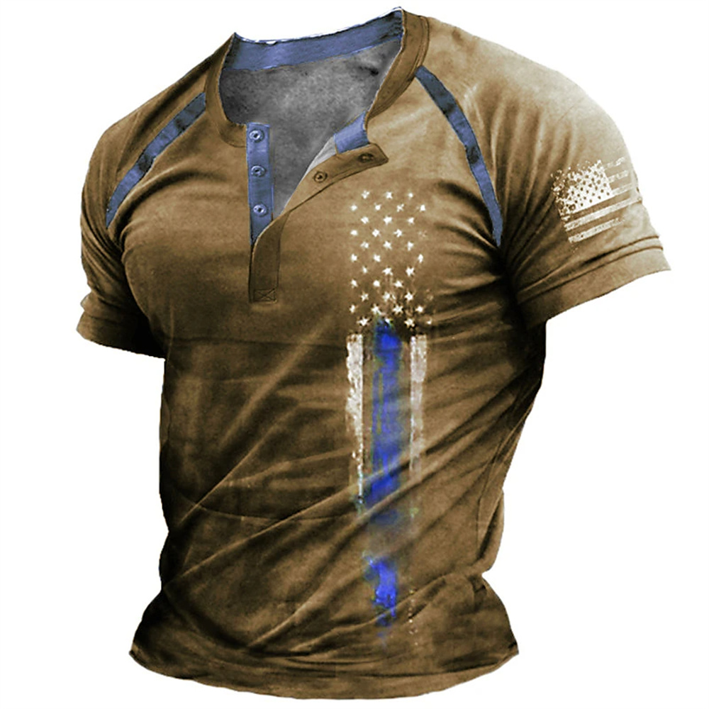 Funny 3D American Flag Print M - огляд і ціна Street Fashion For Man