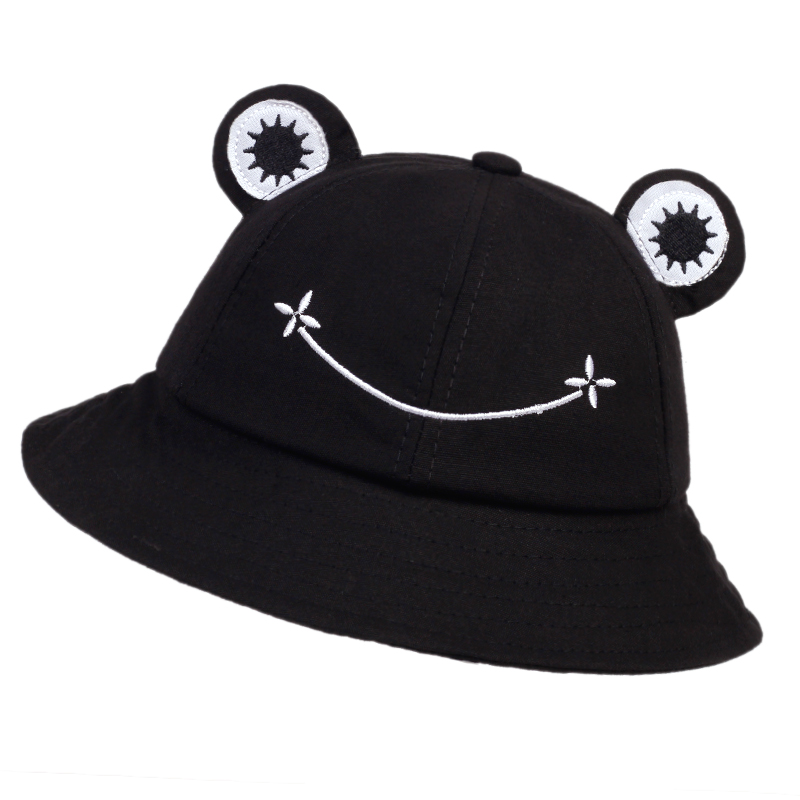Cute Frog Bucket Hats Women Bu - огляд і ціна Bucket Hat Embroidered