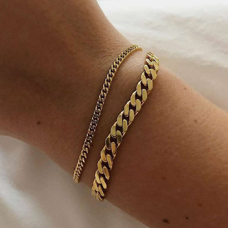 Miniamlist Men Bracelet Gold J - огляд і ціна Fashion Street Singapore