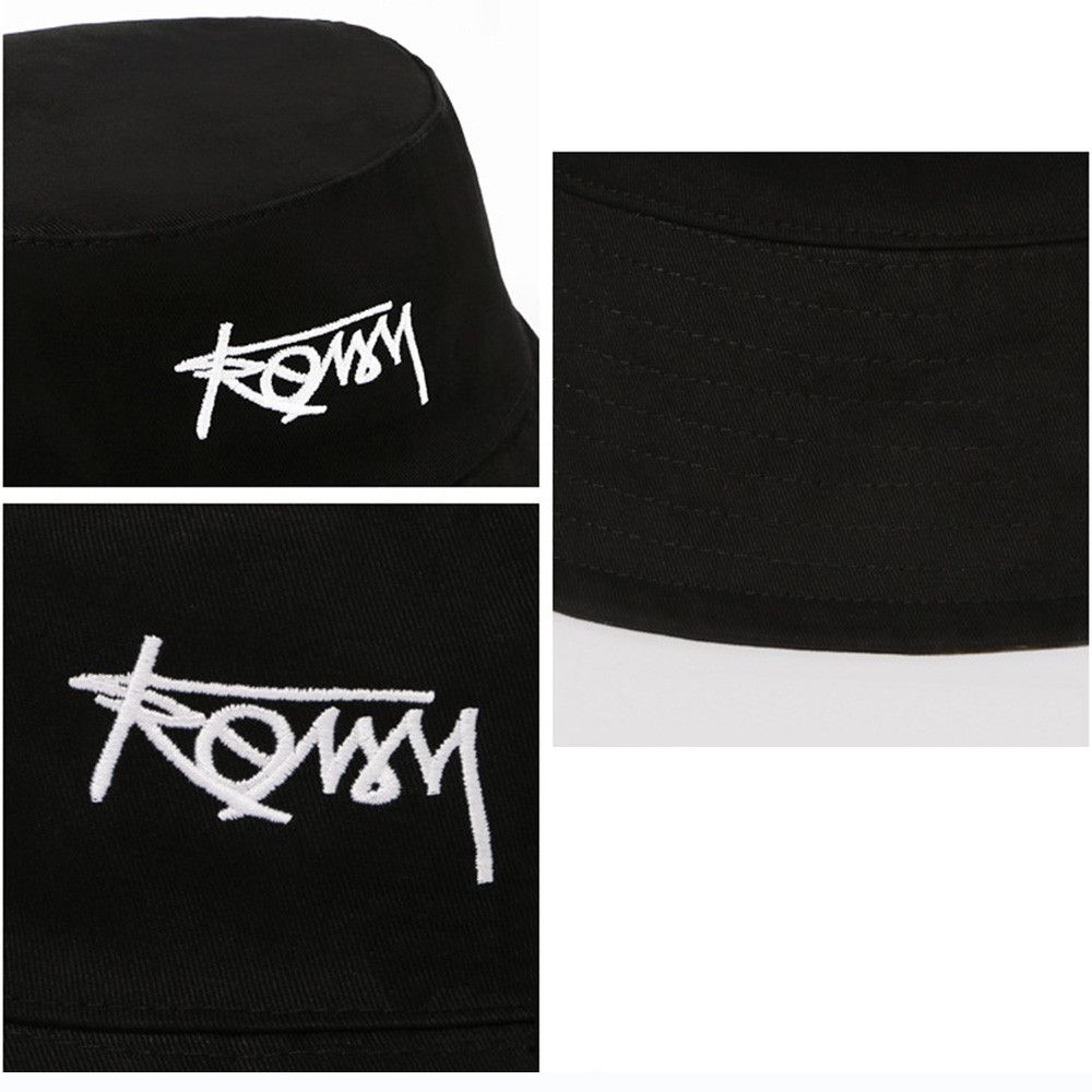 Men Women Summer Basin Cap Hip - огляд і ціна Bucket Hat Embroidered