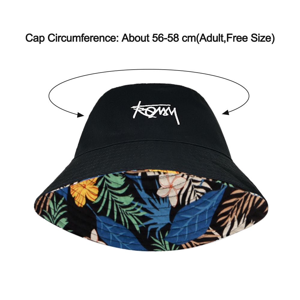 Men Women Summer Basin Cap Hip - огляд і ціна Bucket Hat Embroidered