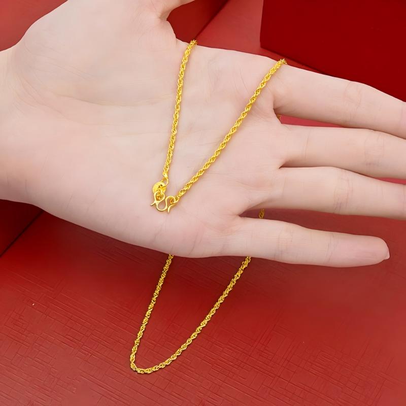 Hip Hop 2mm Twisted Rope 24K G - огляд і ціна Fashion Street Singapore