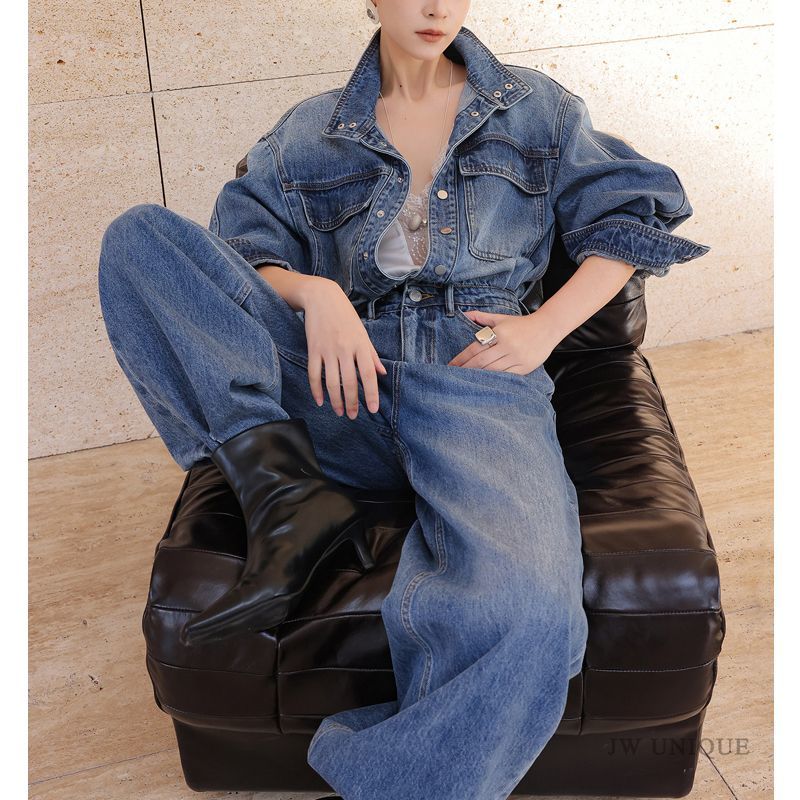 Retro Fashion Versatile Denim  - огляд і ціна Street Fashion Jeans