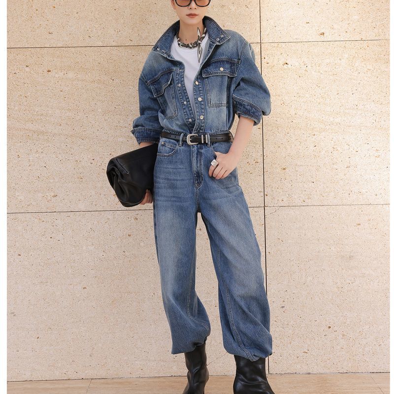 Retro Fashion Versatile Denim  - огляд і ціна Street Fashion Jeans