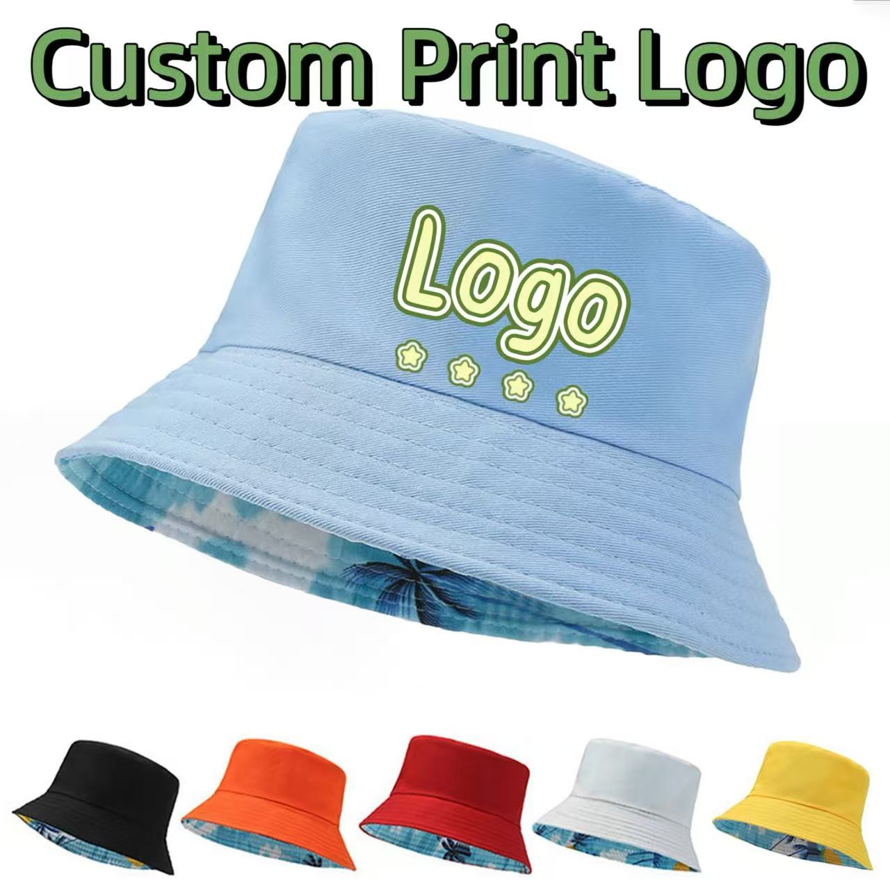 Customized Printed Logo Sun Pr - огляд і ціна Bucket Hat Embroidered