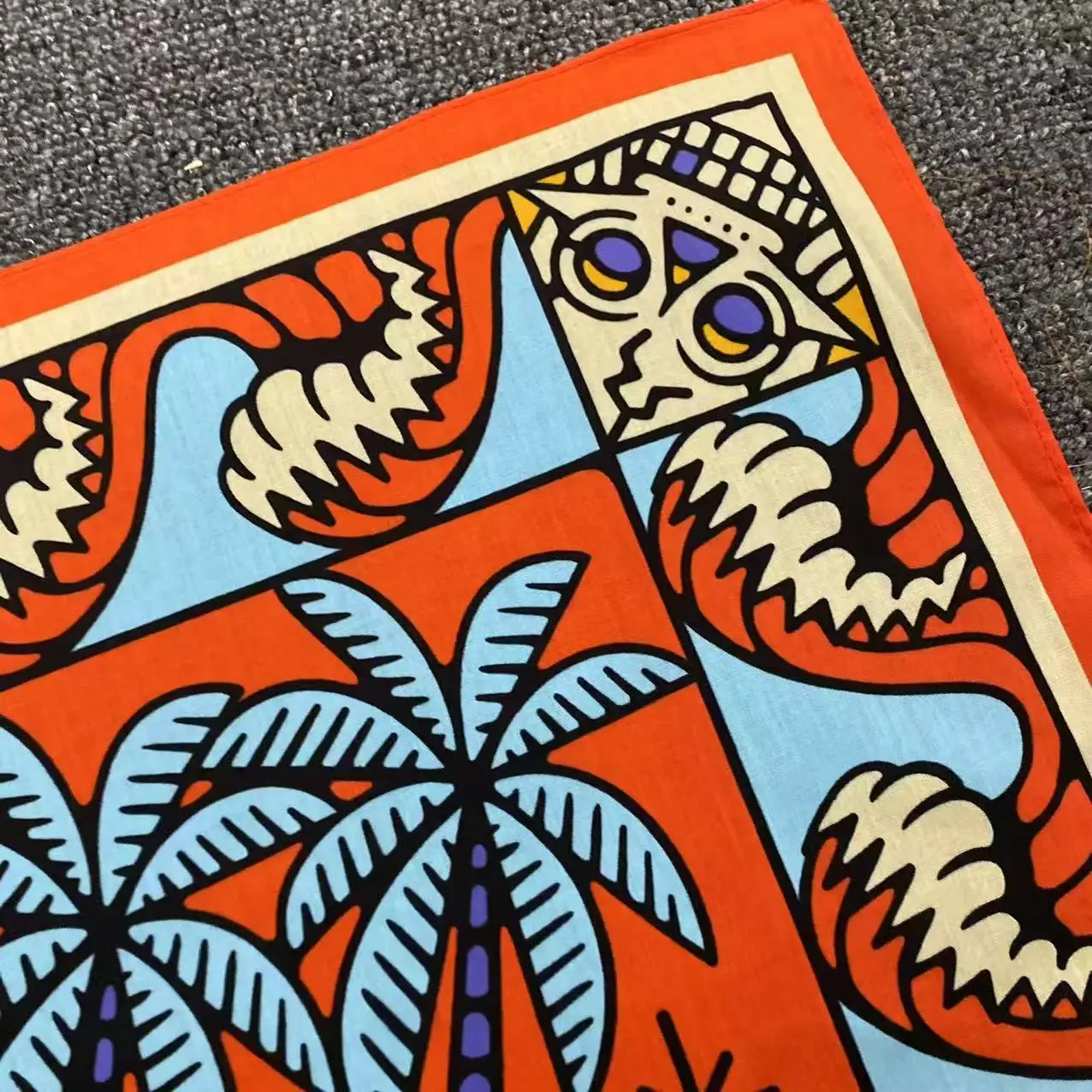 Digital Printed Retro Bandana  - огляд і ціна Street Fashion Dance