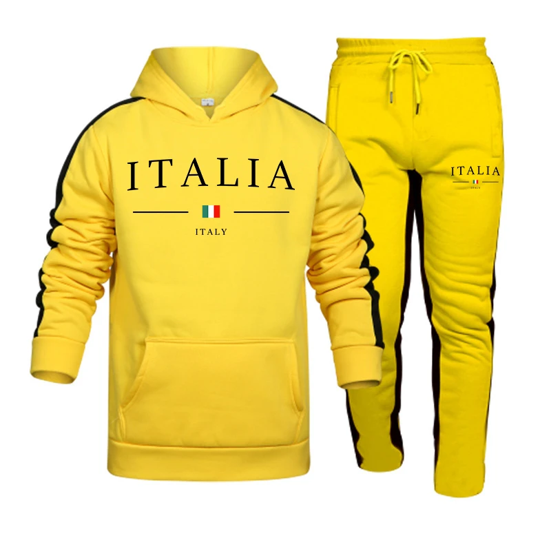 Men's Tracksuit 2 Pcs Sets Fas - огляд і ціна Street Fashion For Man
