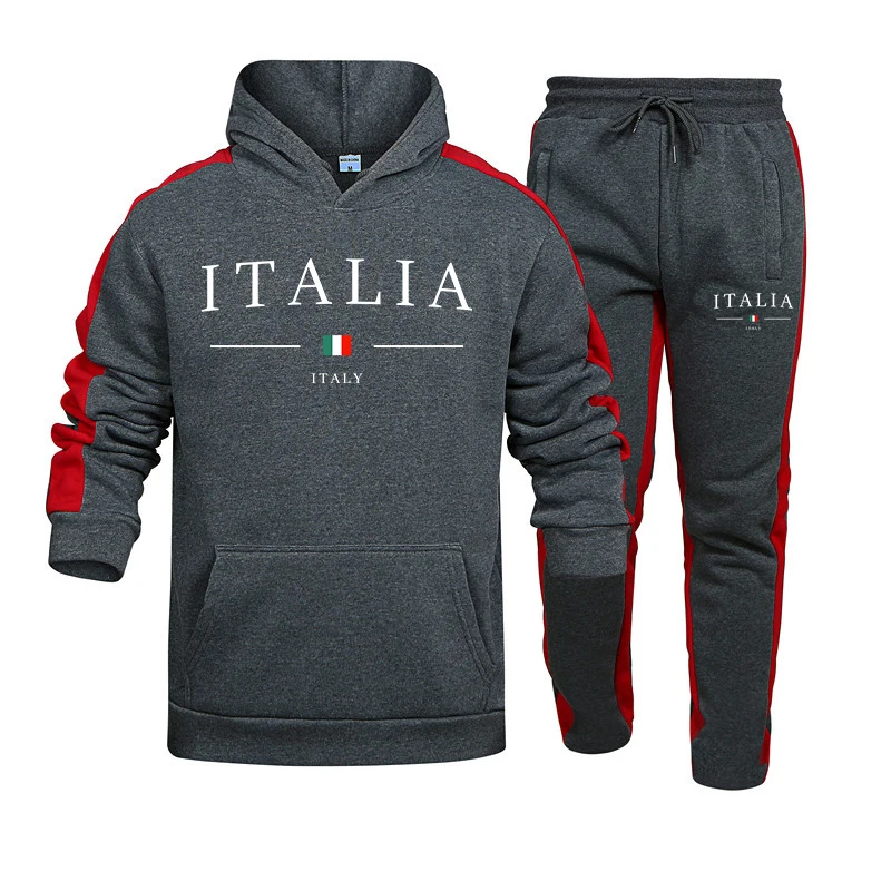 Men's Tracksuit 2 Pcs Sets Fas - огляд і ціна Street Fashion For Man