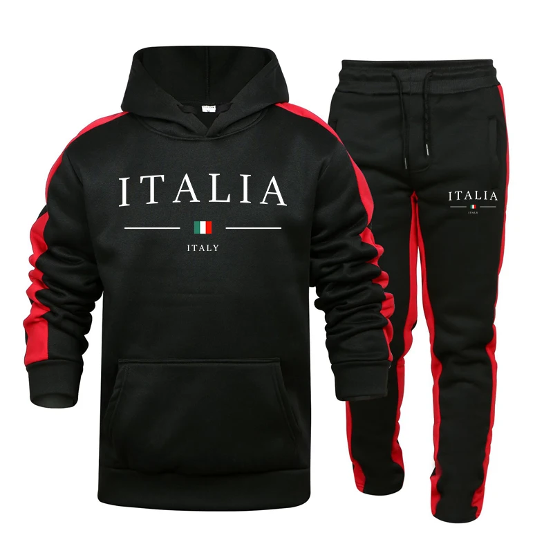 Men's Tracksuit 2 Pcs Sets Fas - огляд і ціна Street Fashion For Man