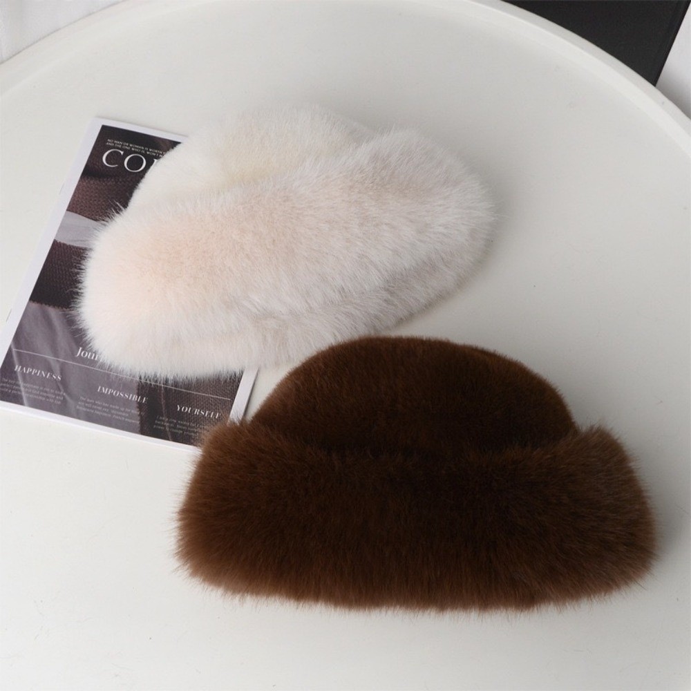Fashion Headwear Fluffy Fur Wi - огляд і ціна Bucket Hat Embroidered