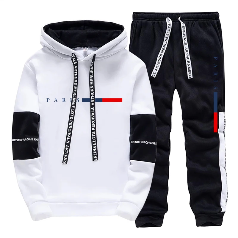 Men's Set/Hoodie/Pants Paris F - огляд і ціна Street Fashion For Man