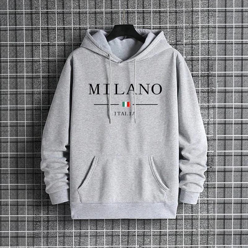 Italy Milan Fashion Men's Hood - огляд і ціна Street Fashion Of Milan