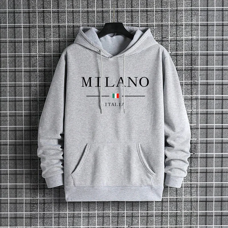 Italy Milan Fashion Men's Hood - огляд і ціна Street Fashion Of Milan