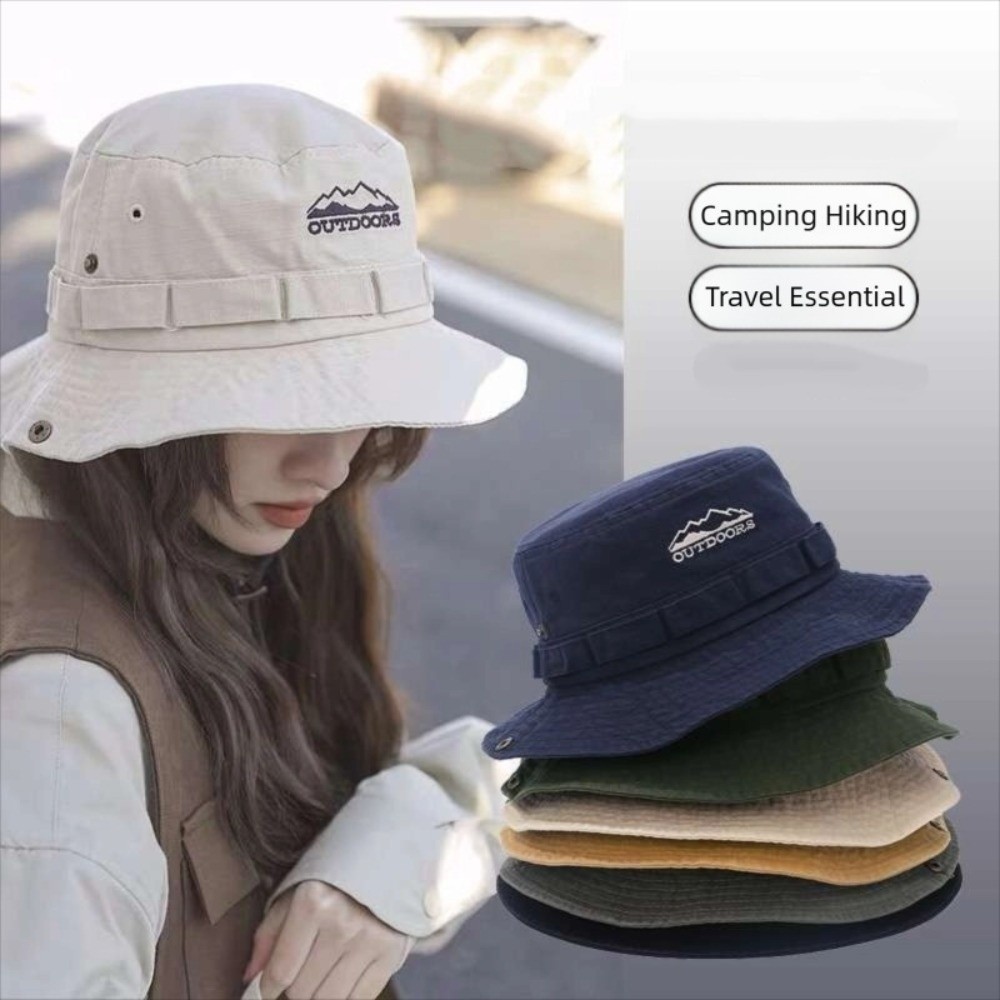 Camping Mountain Climbing Hat  - огляд і ціна Bucket Hat Embroidered