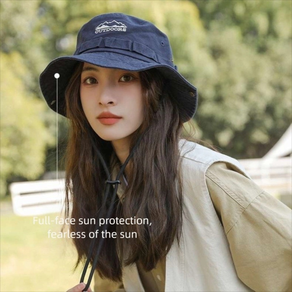 Camping Mountain Climbing Hat  - огляд і ціна Bucket Hat Embroidered