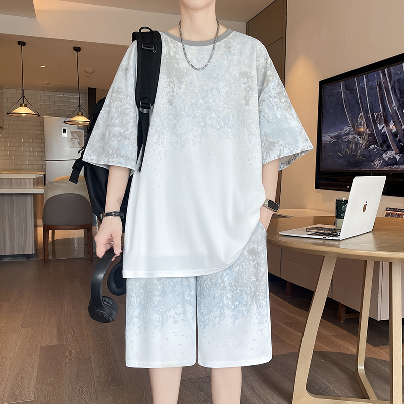 【Top 5-Point Pants】Men's T-Shi - огляд і ціна Street Fashion For Man