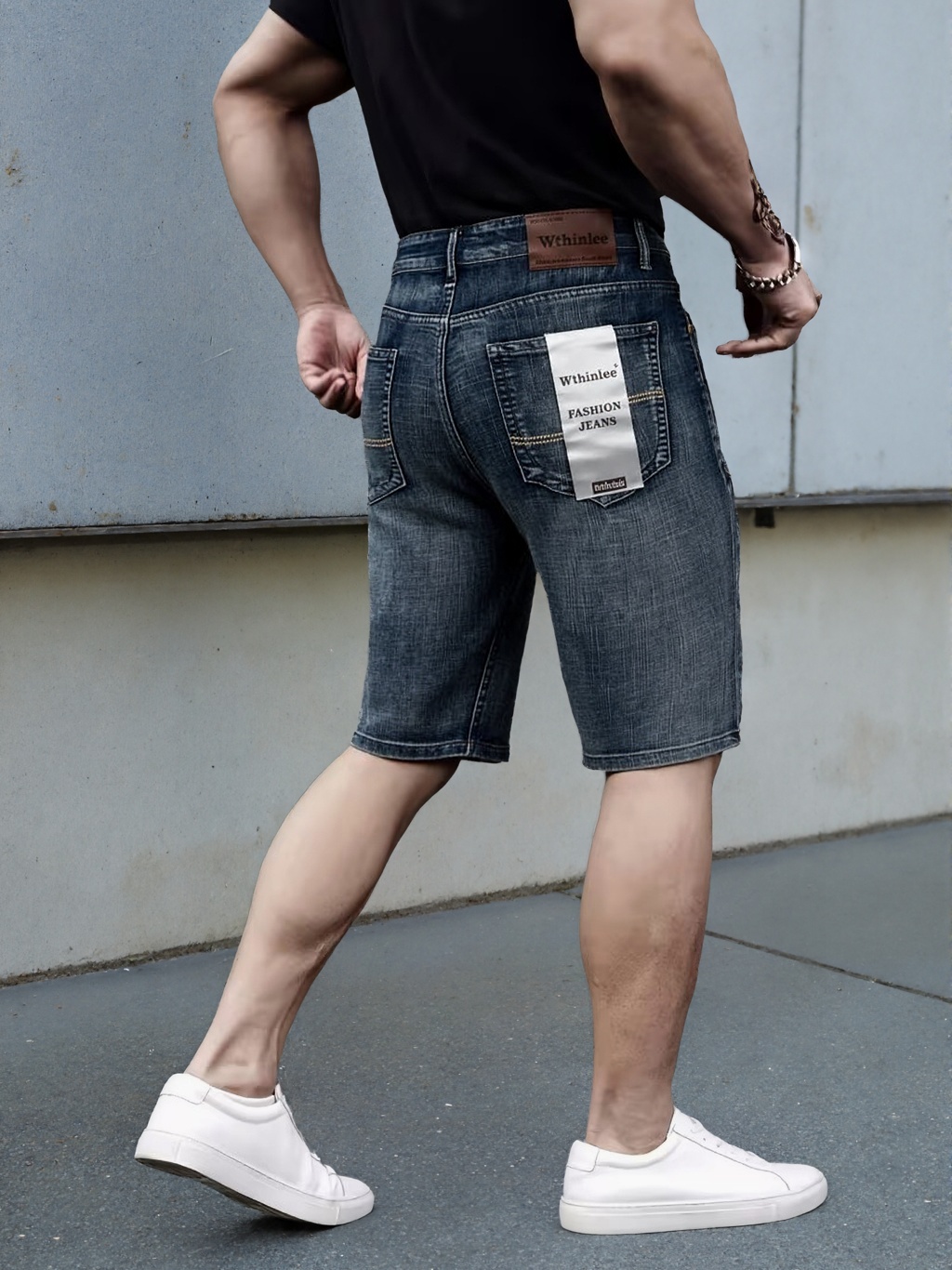 Wthinlee New Business Men's Je - огляд і ціна Street Fashion Jeans