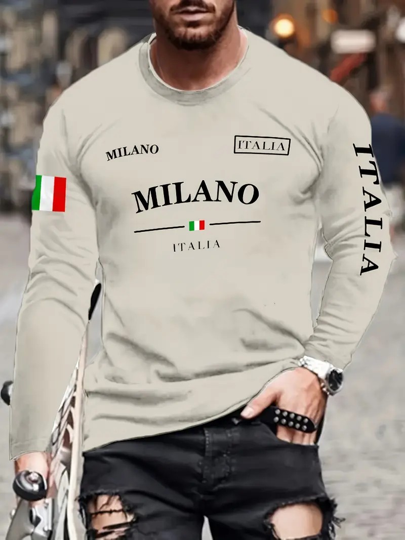 2026 Spring/Summer Men's Long- - огляд і ціна Street Fashion Of Milan
